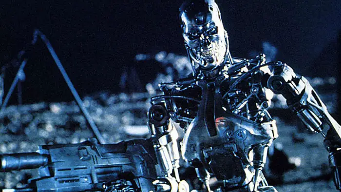 A T-800 Endoskeleton used in Terminator 2: Judgement Day (1991