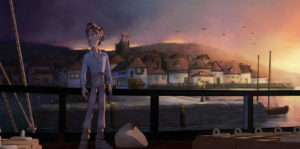 The Moon Followed Me to Falmouth Image