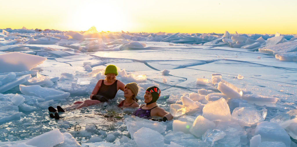 Swimming Through image