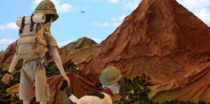 Low Down Larry Versus the Giant Reptile Image