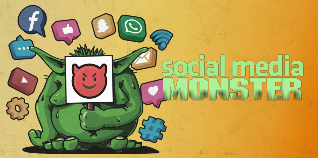 Social Media Monster image
