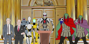 Dak and Zoltan Visit Earth Image