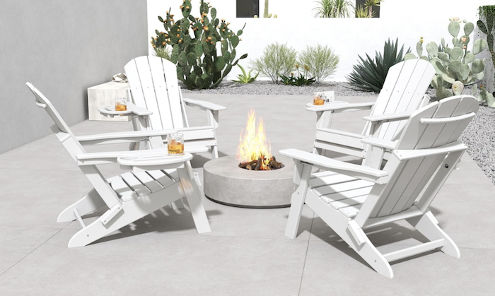 Elevate Your Outdoor Space With Premium Black Adirondack Chairs – Luxury Meets Durability image