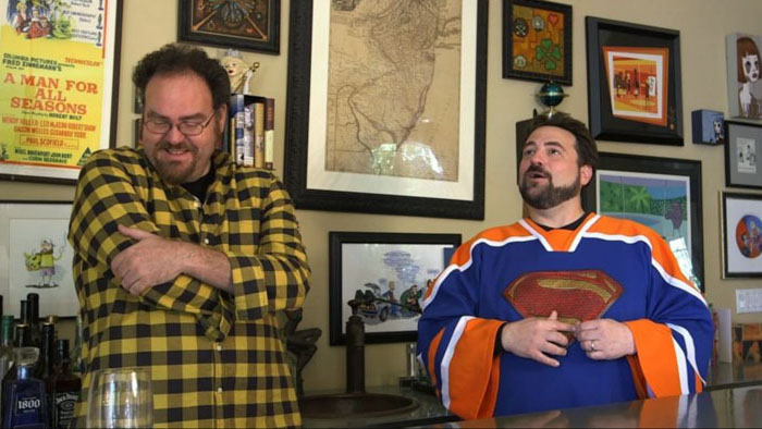 Jon Schnepp and Kevin Smith discussing Superman Lives in The Death of Superman Lives: What Happened? documentary.