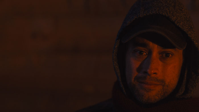 Kenneth Applegate as the Stranger in Sanctuary