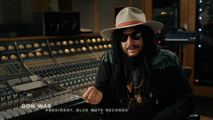 Don Was in the studio in The Best of the Best: Jazz from Detroit