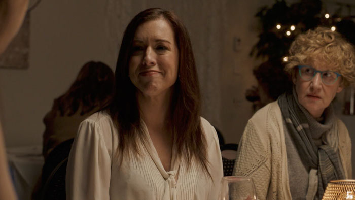 Lily attends a tense family reunion in Meet Me Under the Bleachers (2025)