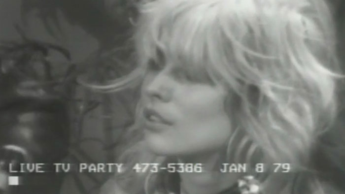 Debbie Harry appears in Public Access (2026), official selection of the 2026 Sundance Film Festival.