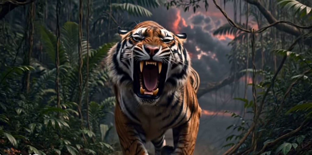 Hunter and Tiger image