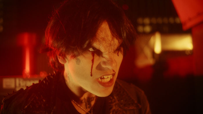 Danny (Jordan Dulieu) appears possessed in The Serpent’s Skin.