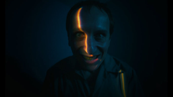 An atmospheric moment from Ari Groobman's Projection, capturing the film's moody horror aesthetic.