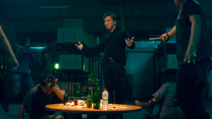 Beni (T. Rifnu Wikana) faces danger in Brian L. Tan’s crime thriller Bandit.