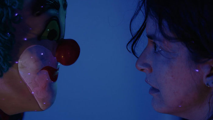 Felicia confronts Shadows the Clown in At Death’s Door.