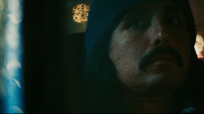 Jumper (Joshuah Arizmendi) sits in a car looking shaken in Creators.