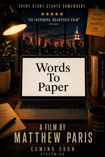 Words to Paper Image
